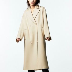 Zara Wool Blend Coat Limited Edition